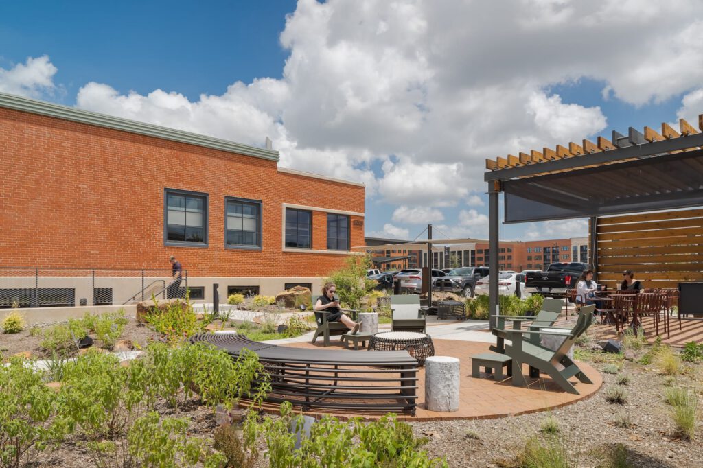 The Armour Courtyard Exterior