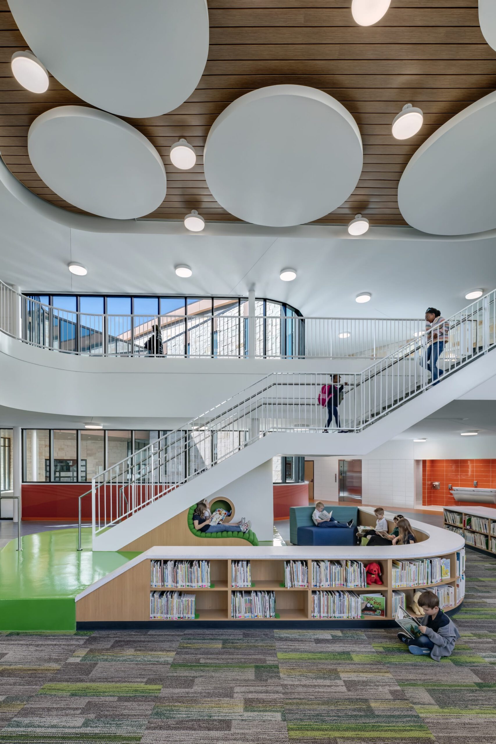 Stairwell at Rolling Hills